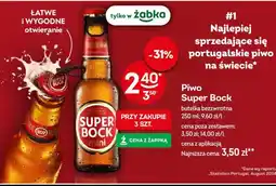 Żabka Piwo Super Bock mini oferta