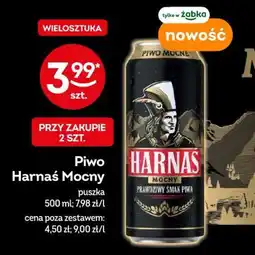 Żabka Piwo Harnaś Mocny oferta