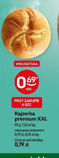 Żabka Kajzerka premium XXL oferta