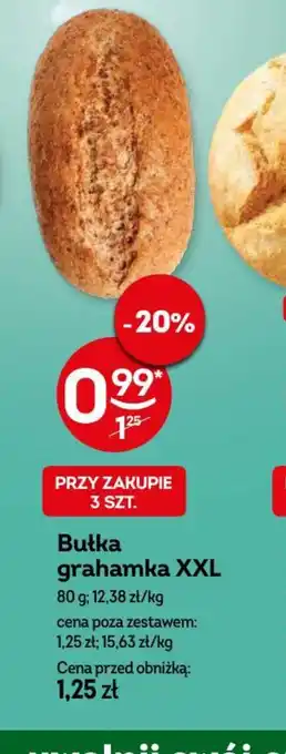 Żabka Butka grahamka XXL oferta