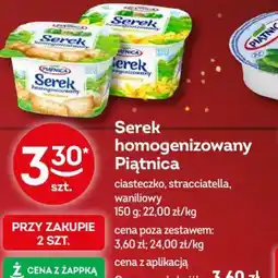 Żabka Serek homogenizowany Piątnica oferta