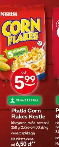 Żabka Płatki Corn Flakes Nestle oferta
