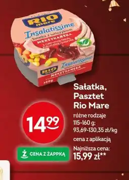 Żabka Sałatka, Pasztet Rio Mare oferta