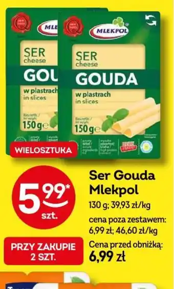 Żabka Ser Gouda Mlekpol oferta