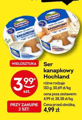 Żabka Ser kanapkowy Hochland oferta