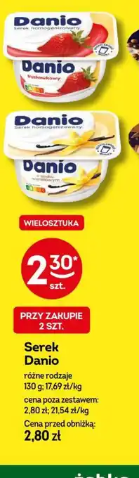 Żabka Serek Danio oferta