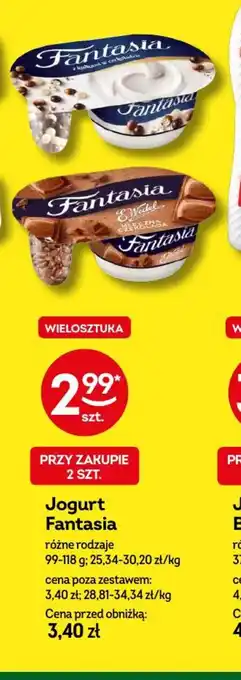 Żabka Jogurt Fantasia oferta