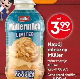 Żabka Napój mleczny Müller oferta