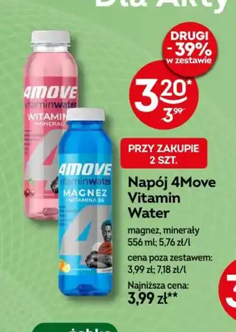 Żabka Napój 4Move Vitamin Water oferta