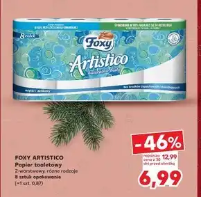 Kaufland Foxy Artistico Papier toaletowy 8 rolek oferta