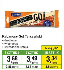 Makro Tarczyński kabanosy Go! oferta