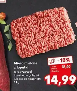 Kaufland Mięso mielone z łopatki wieprzowej oferta