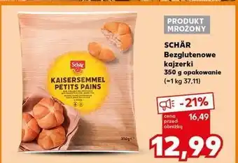 Kaufland Bezglutenowe bułki kajzerki Schar oferta