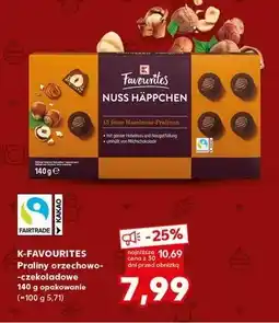 Kaufland Praliny orzechowo-czekoladowe K-Classic Favourites oferta