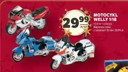 Stokrotka MOTOCYKL WELLY 1:18 oferta