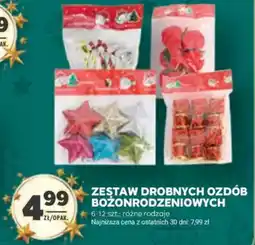 Stokrotka ZESTAW DROBNYCH OZDOB BOŻONRODZENIOWYCH oferta