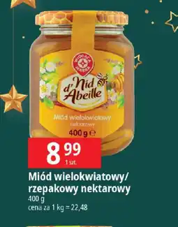 E.Leclerc Miód wielokwiatowy/ rzepakowy nektarowy oferta