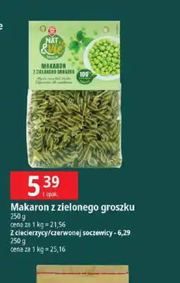 E.Leclerc Makaron z zielonego groszku oferta