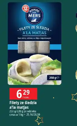 E.Leclerc Filety ze śledzia à la Matijas oferta