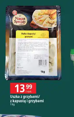 E.Leclerc Uszka z grzybami/z kapustą i grzybami oferta