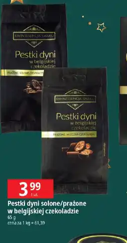 E.Leclerc Pestki dyni solone/prażone w belgijskiej czekoladzie oferta