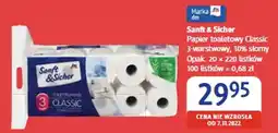 dm drogerie markt Sanft & Sicher Papier toaletowy Classic oferta