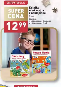 ALDI Książka edukacyjna z naklejkami oferta