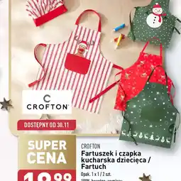 ALDI CRAFTTON fartuszek i czapka oferta