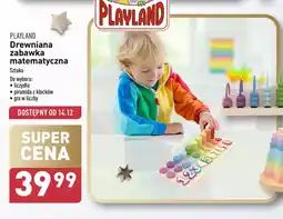 ALDI Drewniana zabawka matematyczna Playland oferta