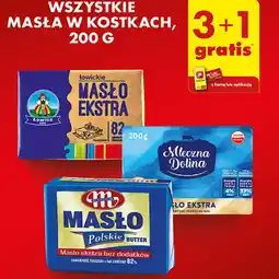 Biedronka Masła w kostkach, 200 g oferta