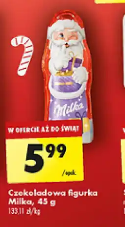 Biedronka Czekoladowa figurka Milka oferta