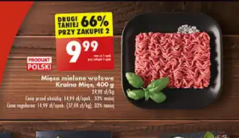 Biedronka Mięso mielone wołowe Kraina Mięs oferta