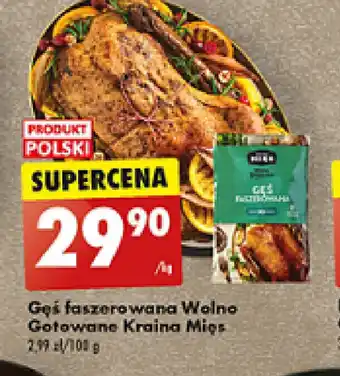 Biedronka Gęś faszerowana Wolno Gotowana Kraina Mięs oferta