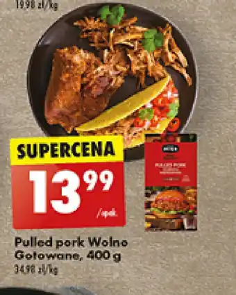 Biedronka Pulled pork Wolno Gotowane oferta