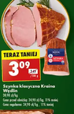 Biedronka Szynka klasyczna Kraina Wedlin oferta