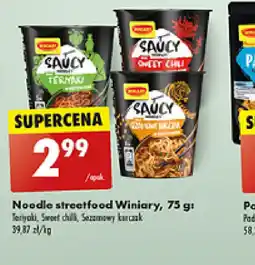 Biedronka Nodle streetfood Winiary oferta