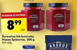 Biedronka Zurawina lub borówka Nasza Spiżarnia oferta