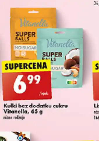 Biedronka Kulki bez dodatku cukru Vitanella oferta