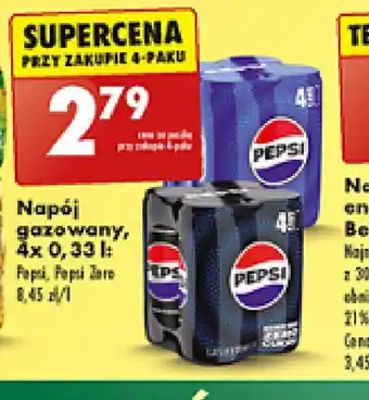 Biedronka Napój gazowany Pepsi oferta