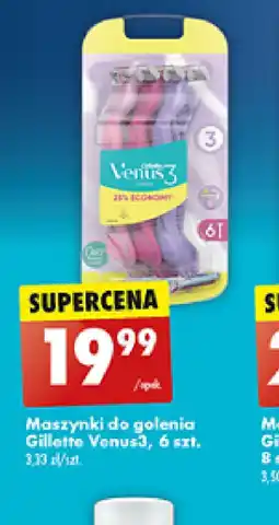 Biedronka Maszynki do golenia Gillette Venus3 oferta