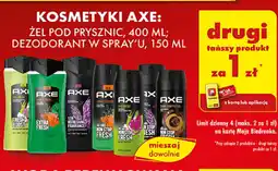 Biedronka Kosmetyki Axe oferta