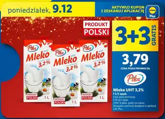 Lidl Mleko UHT 3.2% oferta