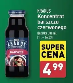 ALDI Koncentrat barszczu czerwonego Krakus maspex oferta