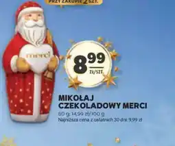 Stokrotka Mikołaj czekoladowy Merci oferta