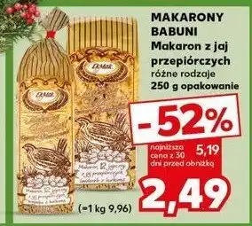 Kaufland Makaron z jaj przepiórczych krajanka Eko-mak oferta