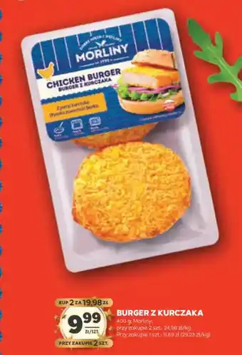 Stokrotka Burger z kurczaka Morliny oferta