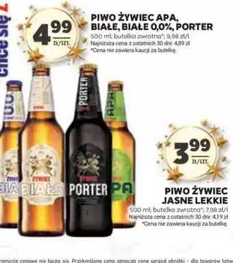 Stokrotka Piwo Zywiec APA, Białe, Białe 0.0%, Porter oferta