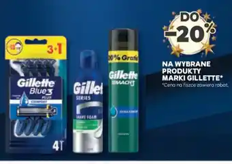 Stokrotka Wybrane produkty Gillette oferta