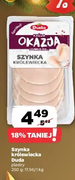 Netto Szynka królewska Silesia Duda oferta