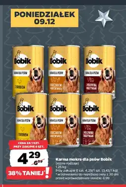 Netto Karma dla psa z drobiem Bobik oferta